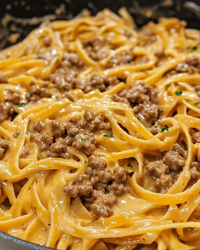 Beef & Garlic Butter Pasta